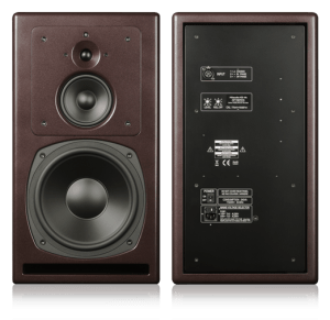 PSI Audio A25-M Face and back view