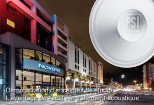 PSI Audio - Démonstration d'enceintes à Lyon par ABEO et 44.1