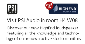 PSI Audio High End 2018 in Munich