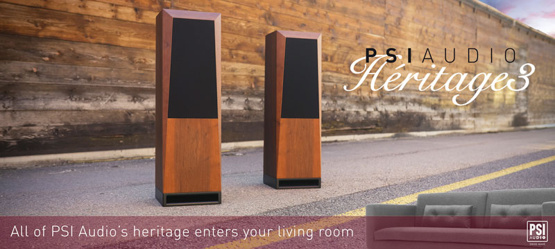 PSI Audio Héritage3 - Active audiophile speaker