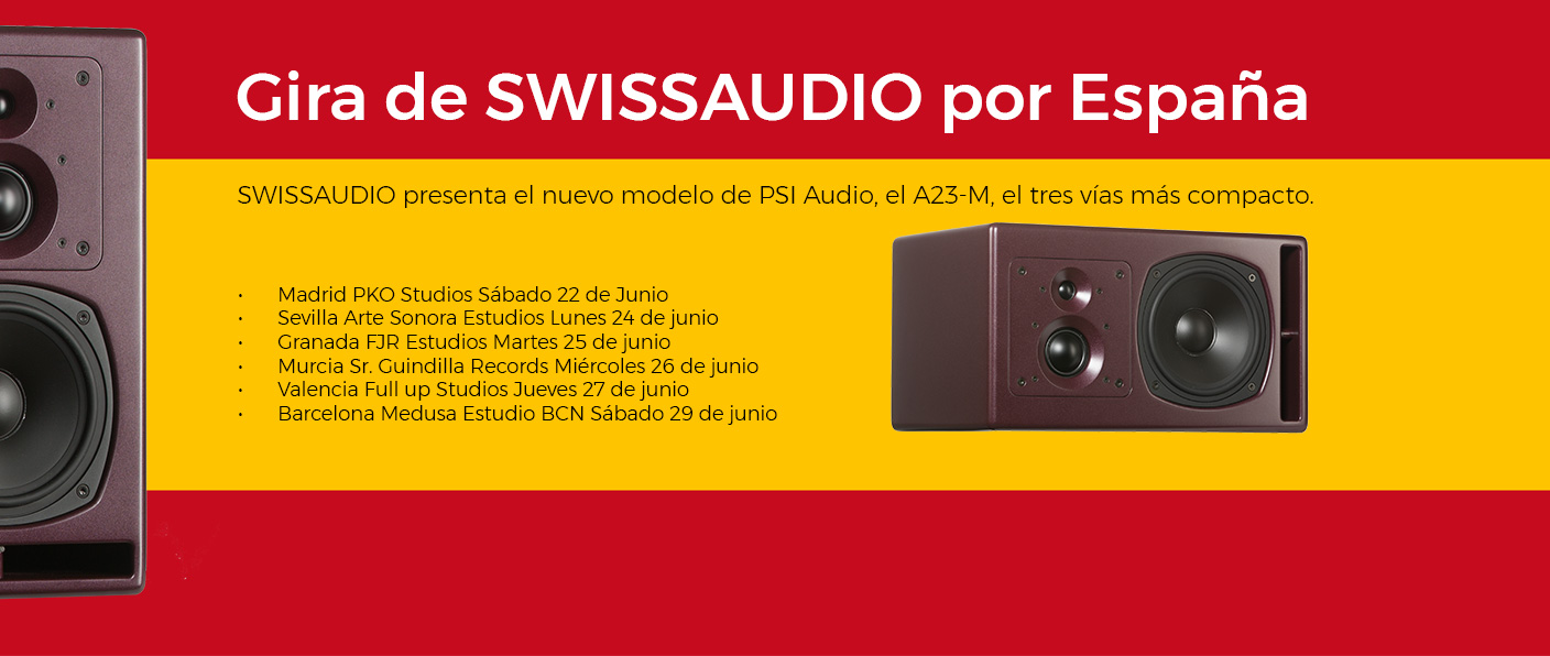 Gira de Swissaudio por Espana