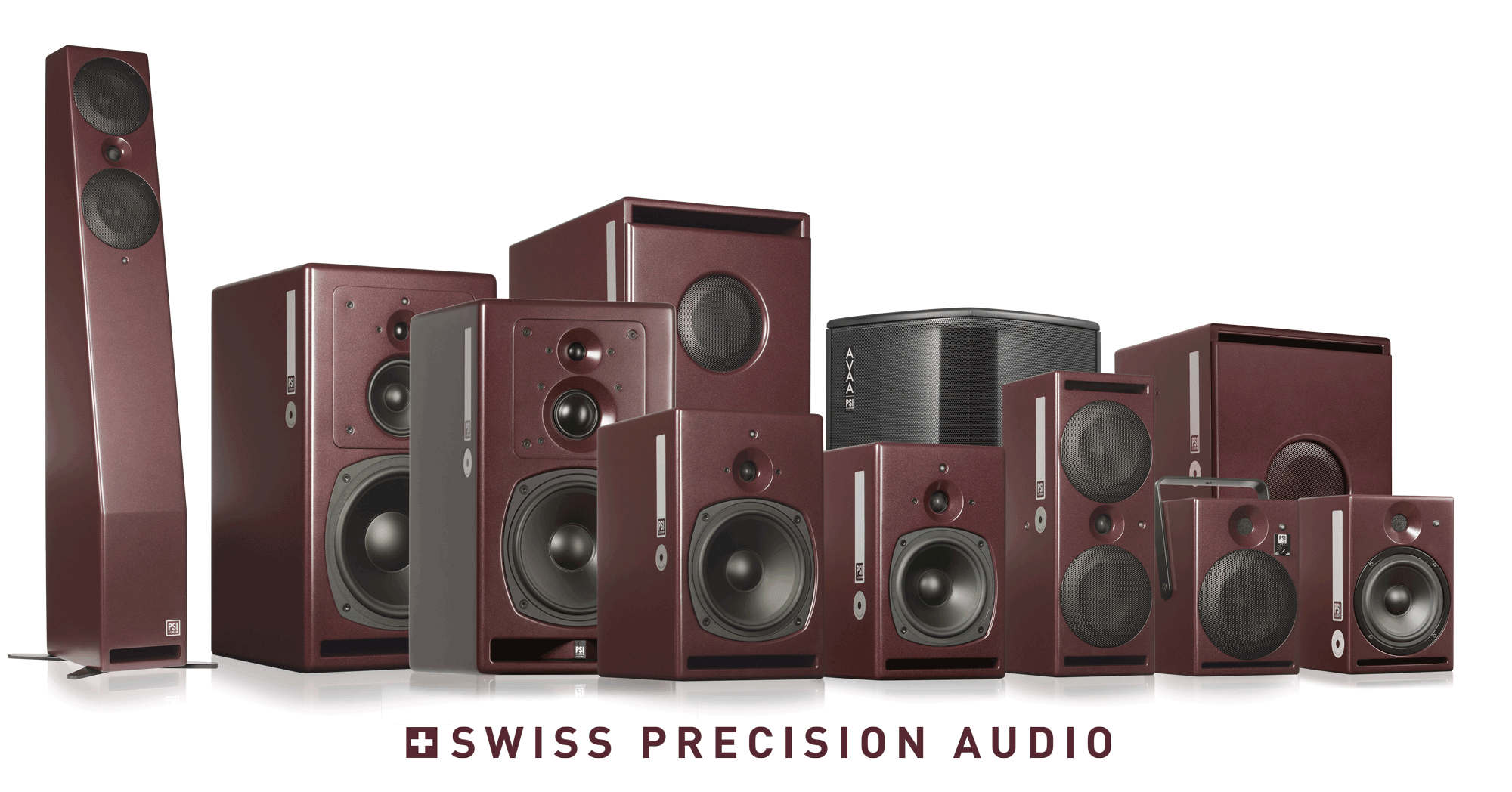 PSI_FAMILY_Website_2019_HOME PSI Audio Active studio monitors complete family 2019