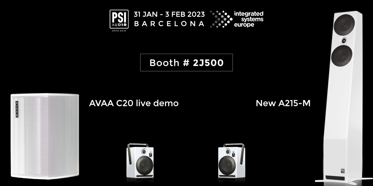 PSI Audio at ISE 2023