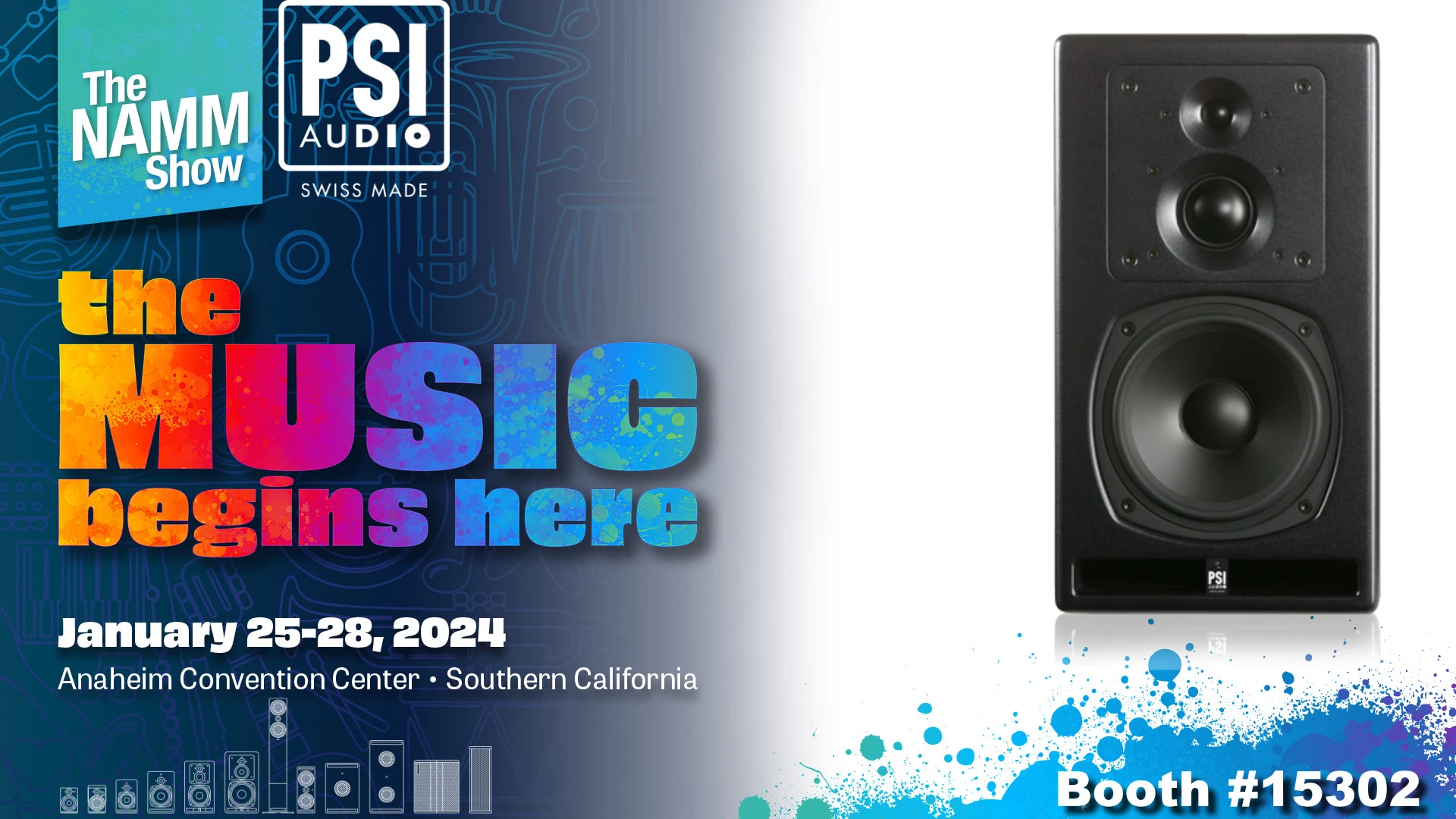 PSI Audio at NAMM Show 2024, Anaheim