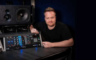 Ed Thorne with PSI Audio A23-M