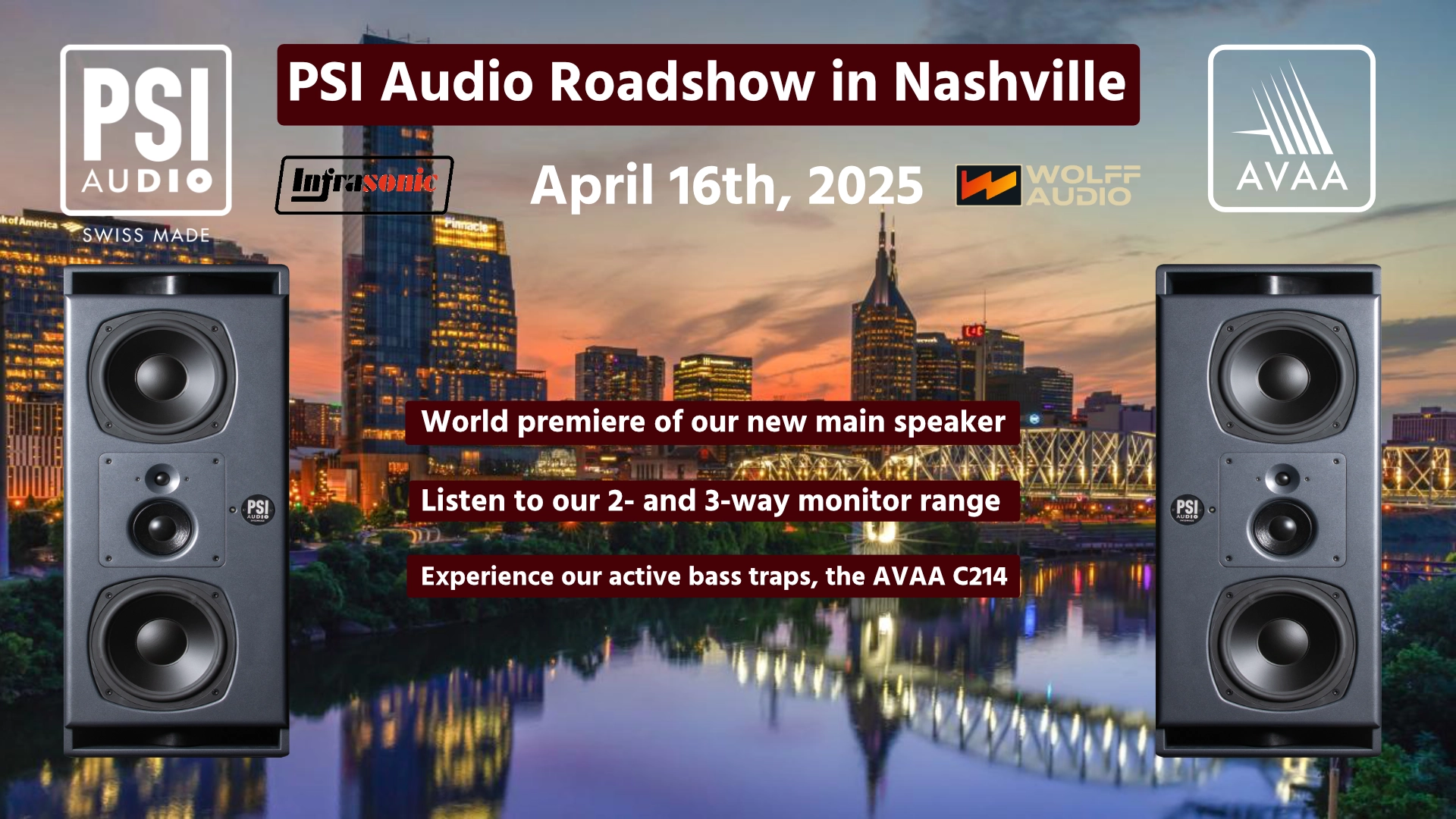 PSI Audio Roadshow Nashville 2025