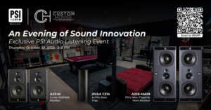 Exclusive PSI Audio Listening Event at Custom House, Nashville