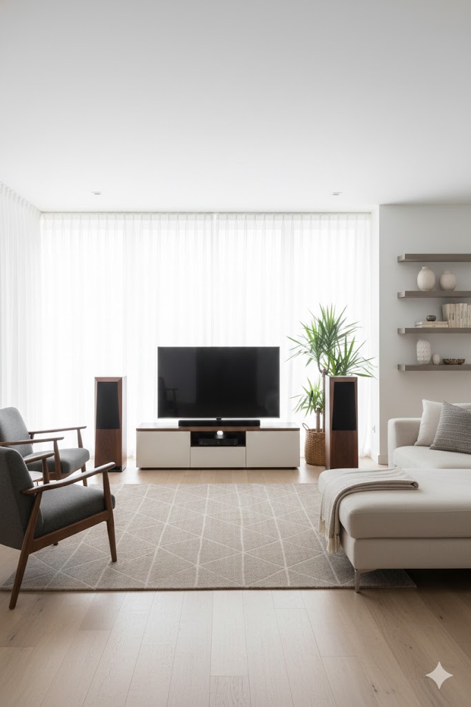 Héritage3 living room PSI Audio