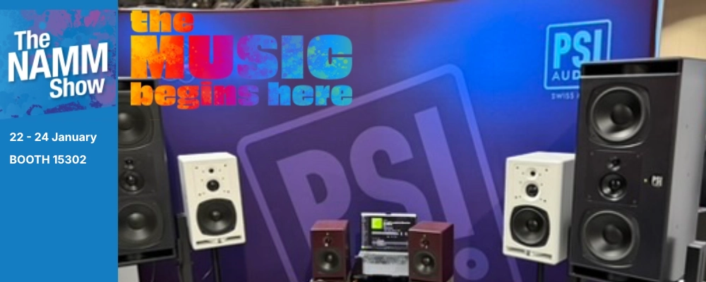 PSI Audio at NAMM Show 2026