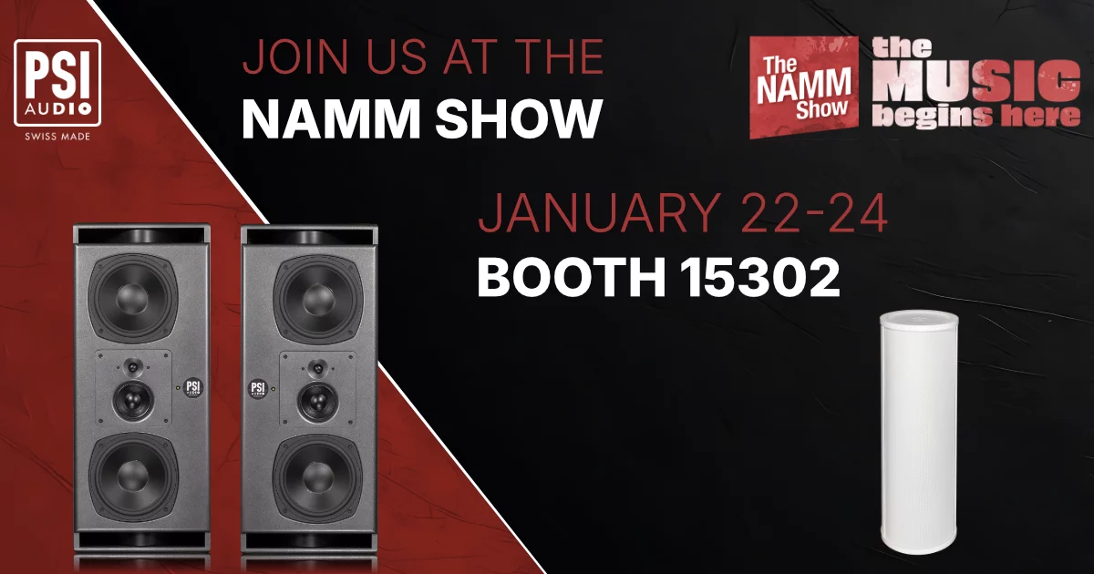 PSI Audio at 2026 NAMM SHOW