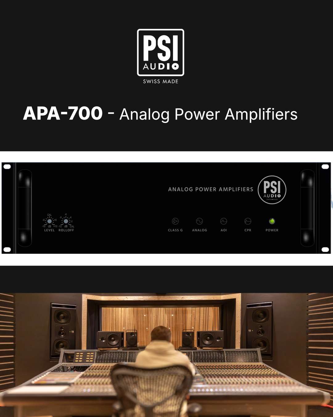 APA-700 APA-700 - Analog Power Amplifiers