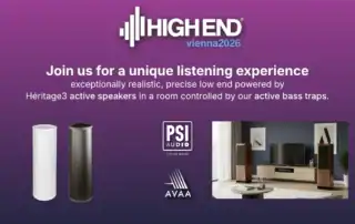 PSI Audio at High End Vienna 2026