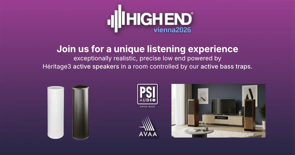 PSI Audio at High End Vienna 2026