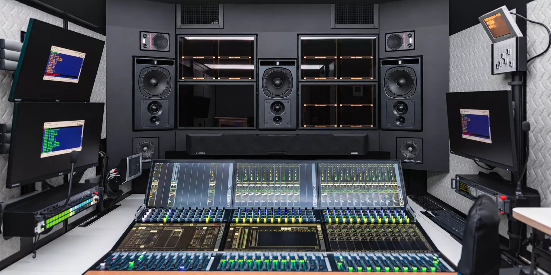 PSI Audio monitoring in the SRG-SSR Dolby Atmos outside broadcast unit